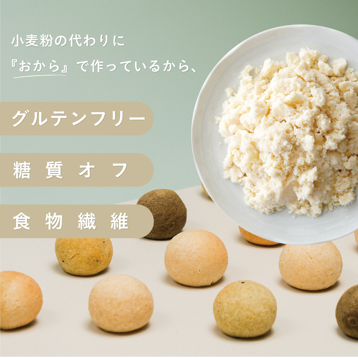もちもち!おからぽんで12袋セット