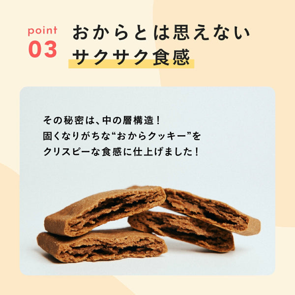 真面目なおからクッキー ココア