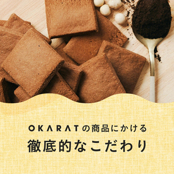 真面目なおからクッキー ココア