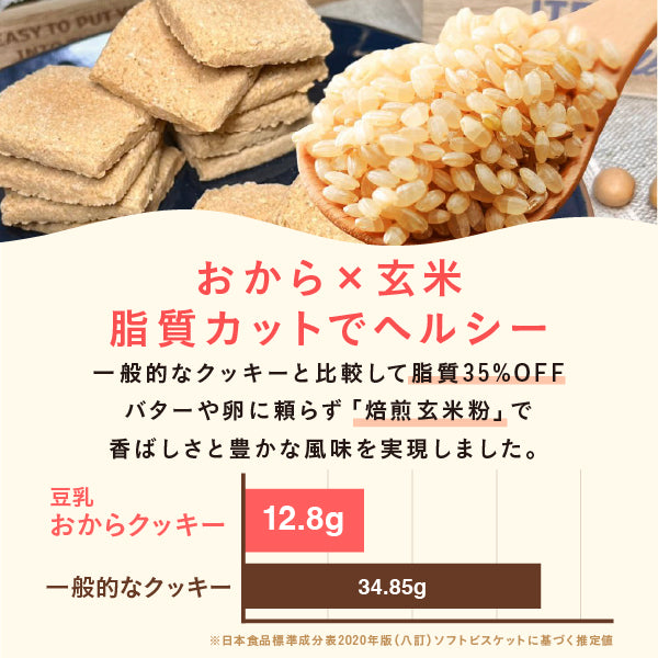 毎日おから生活 豆乳おからクッキー