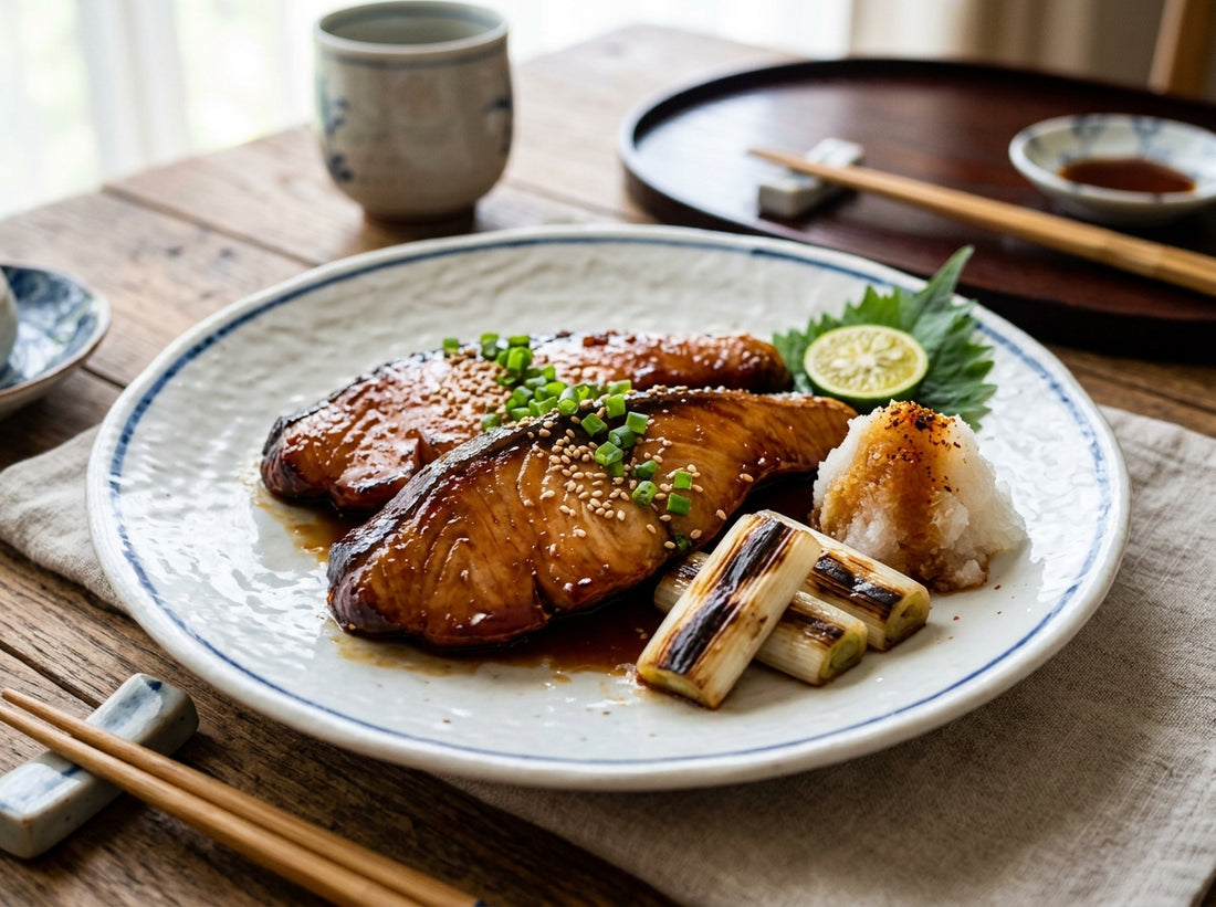 ぶりの照り焼きの完成写真