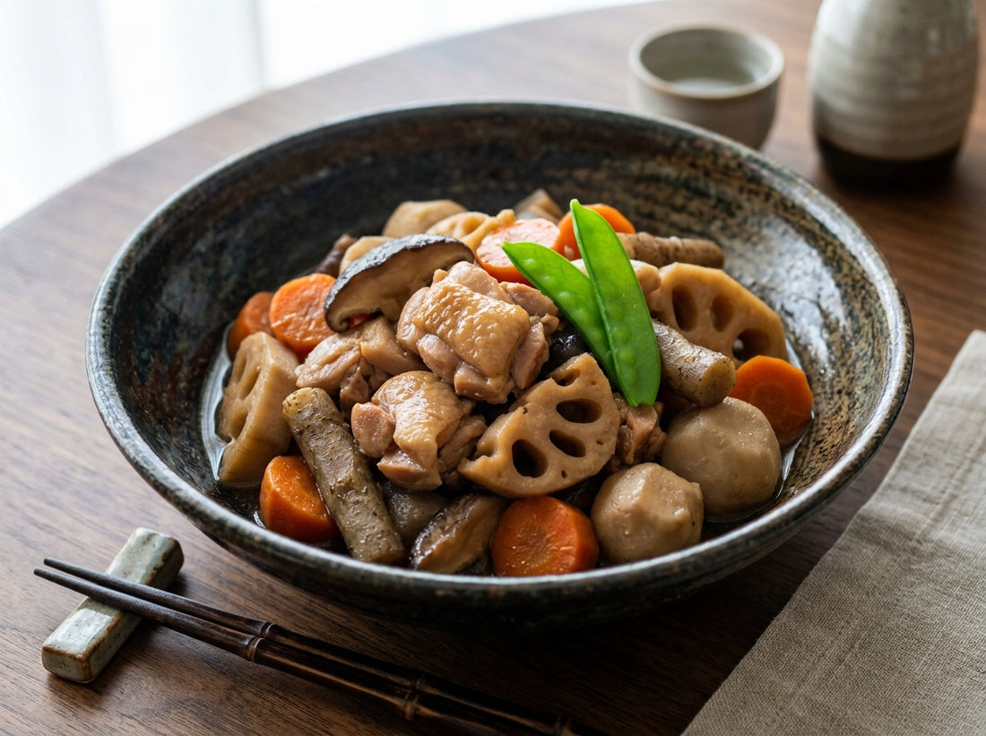鶏肉と根菜の筑前煮の完成写真