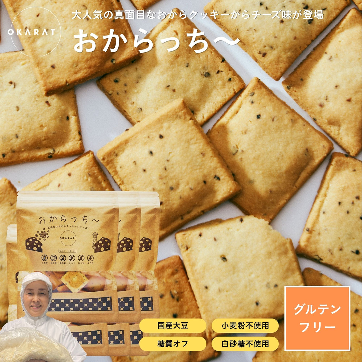 おからっち～　真面目なおからクッキーシリーズ