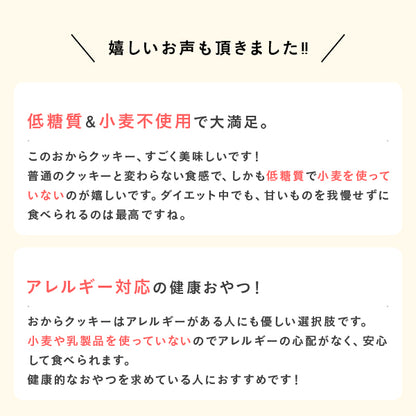 真面目なおからクッキー