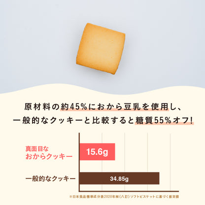 真面目なおからクッキー